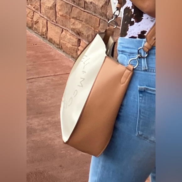 Stella McCartney Perforated Logo Bag with Strap - Picture 5 of 9